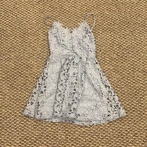 Light blue Windsor romper